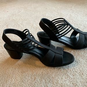 Lauren Blakwell strapy shoes black 7